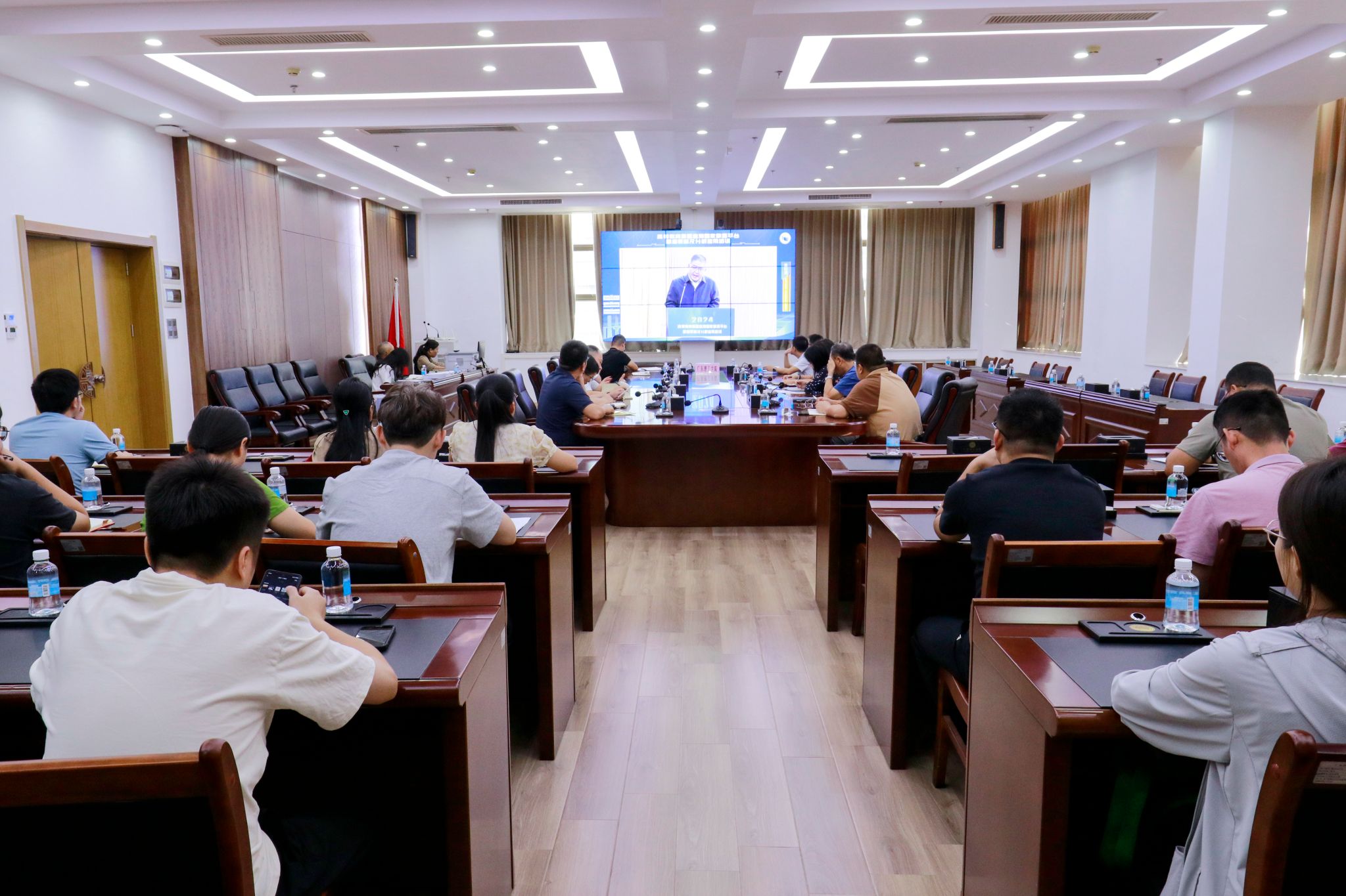 我校组织参加2024年度高等教育质量监测国家数据平台数据更新及分析应用培训